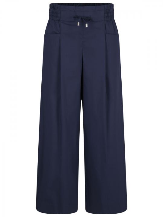 Rena Marx - Wide Leg Hose aus Popeline