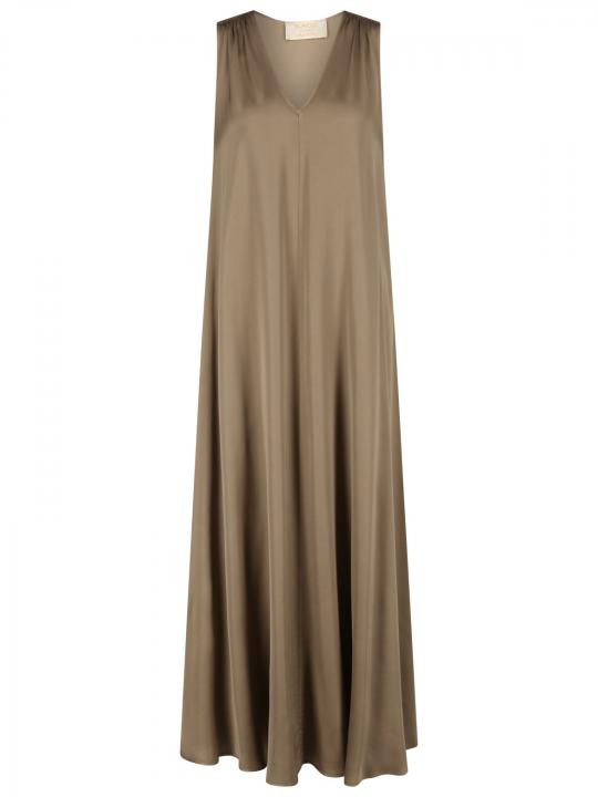 Kaos Jeans - Maxikleid aus Satin