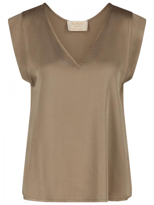 Kaos Jeans - Top aus Satin