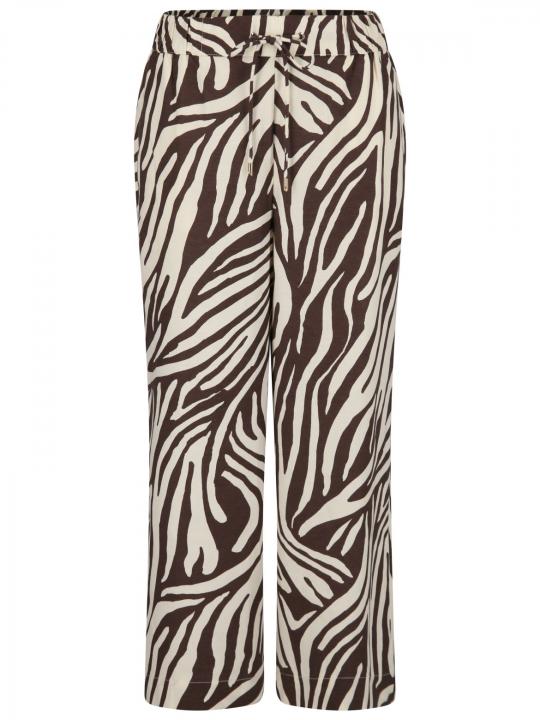S.Oliver Black L. - Wide Leg Hose mit Print