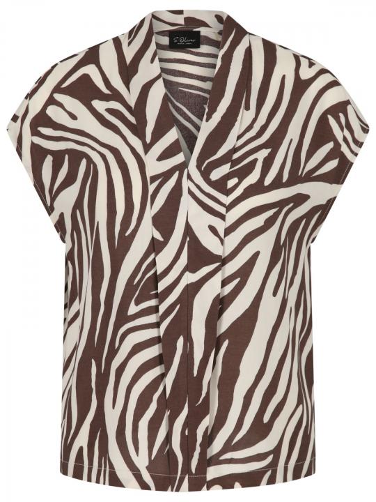 S.Oliver Black L. - Blusentop mit Print
