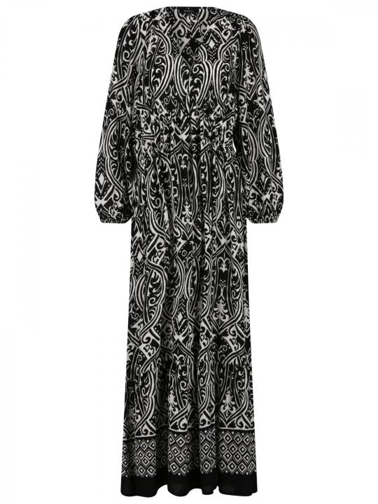 Monari - Maxikleid mit Print