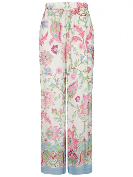 Monari - Wide Leg Hose mit Print