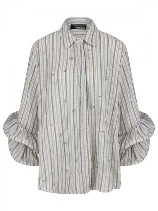 Nevada Love - Bluse mit Strassbesatz