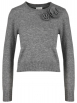 Rena Marx - Pullover mit Blumenapplikation
