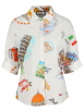 Sem Per Lei - Bluse mit Italienprint