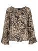 Monari - Bluse mit Leoprint