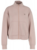 Athleisure - Sweatjacke mit Logo-Applikation