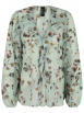 Marc Cain - Volantbluse mit Print