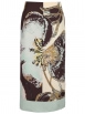 Marc Cain - Satinrock mit Print