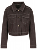 Marc Cain - Jeansjacke mit Metallic-Garn