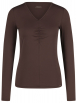 Marc Cain - Langarmshirt mit Raffung