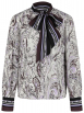 Marc Cain - Schluppenbluse mit Print