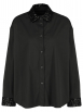 Rossana Diva - Hemdbluse mit Paillettendetails