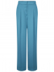 Luisa Cerano - Wide Leg Hose in Satinoptik