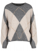 Luisa Cerano - Wollpullover mit Argyle-Muster