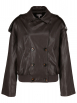 Hearts&amp;More - Kunstlederjacke mit Revers