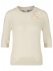 Rena Marx - Pullover mit Blumenapplikation