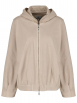 European Culture - Sweatjacke mit Materialmix