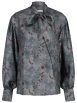 Sem Per Lei - Seidenbluse mit Schluppe