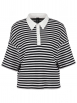 Marc Cain Sport - Strick-Polo mit Streifen