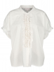 Hearts&amp;More - Bluse mit Rüschenbesatz