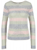 Chelsea Rose - Pullover mit Multicolor-Streifen