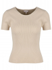 Hearts&amp;More - T-Shirt aus Rippstrick