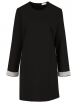 Rena Marx - Shiftkleid mit Perlenbesatz