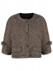 Luisa Cerano - Wolljacke mit Mini-Pailletten