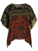 Luisa Cerano - Cape-Bluse mit Print