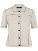 Marc Cain Sport - Strickjacke im Polo-Look