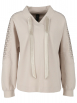 Marc Cain Sport - Oversize Sweatshirt mit Straßsteinen