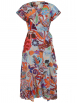 Angela Davis - Wickelkleid mit Print