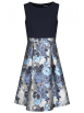 S.Milton - Cocktailkleid mit Jacquardrock