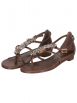Lolacruz - Sandalen mit Perlenbesatz