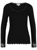Hearts&amp;More - Langarmshirt mit Spitze