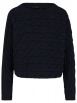 Oui - Pullover mit Zopfmuster