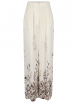 Semicouture - Wide Leg Hose mit Blumendruck