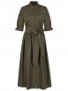 Luisa Cerano - Hemdblusenkleid mit Biesen