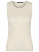 Luisa Cerano - Top aus Rippstrick