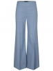 Windsor - Wide Leg Hose mit Leinen