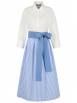 La Camicia - Hemdblusenkleid mit Bindegürtel