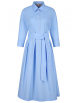 La Camicia - Hemdblusenkleid mit Bindegürtel