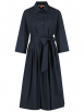La Camicia - Hemdblusenkleid mit Bindegürtel