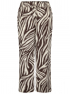 S.Oliver Black L. - Wide Leg Hose mit Print