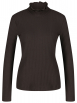 Zaida - Longsleeve aus Ripp-Jersey
