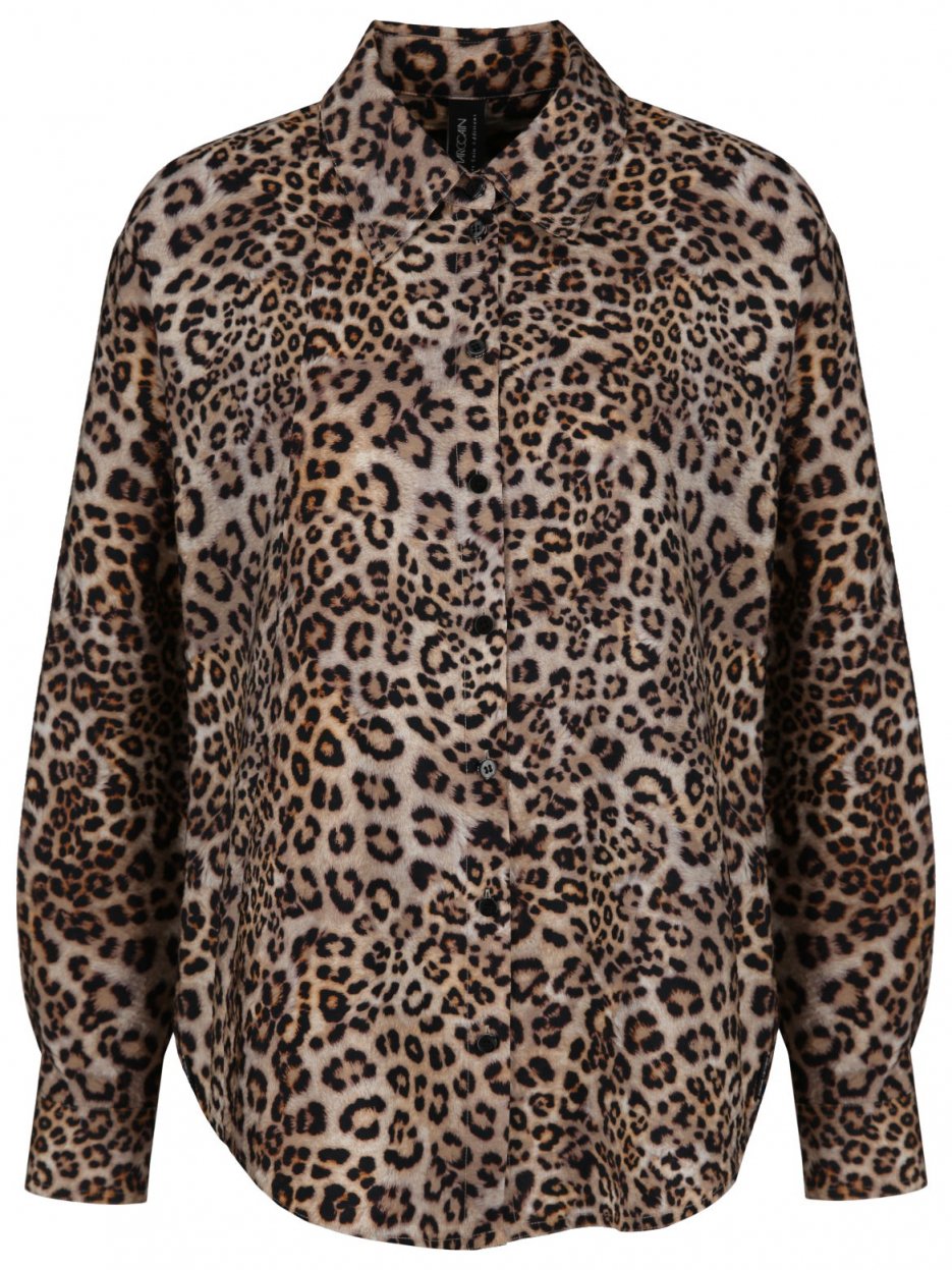 Marc Cain Sport - Hemdbluse mit Leoprint