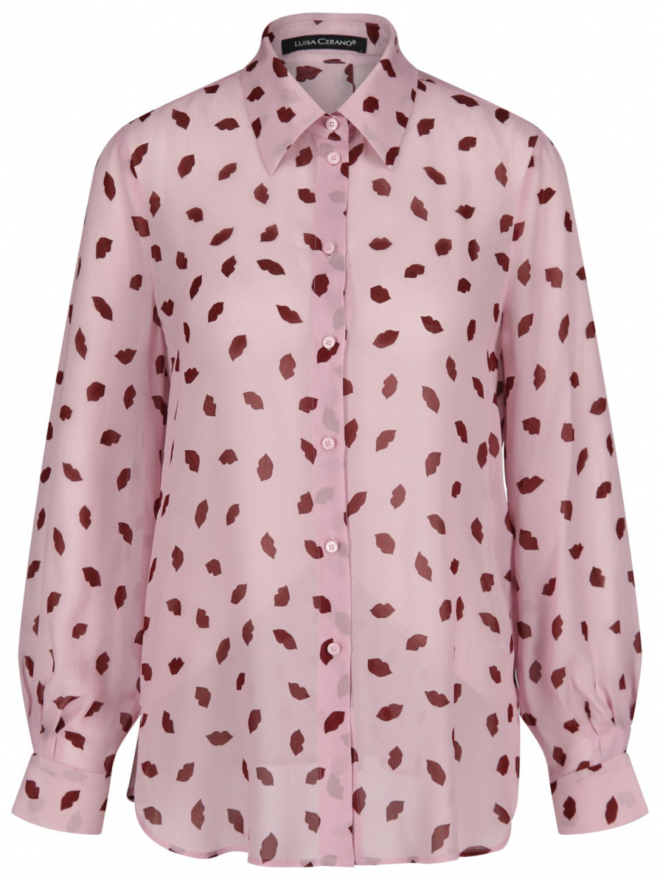 Luisa Cerano - Chiffonbluse mit Print