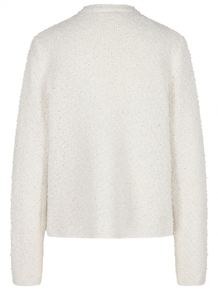 Monari – Monari - Stickjacke mit Mini-Pailletten